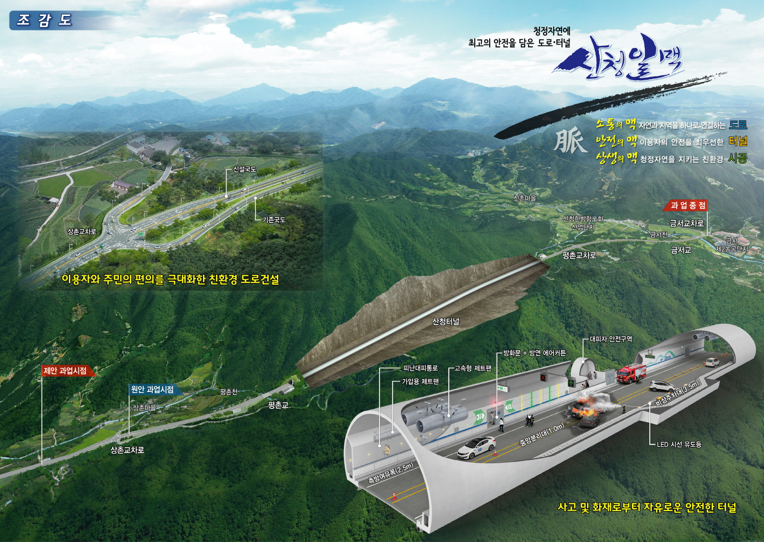 삼장~산청(국도59호선) 국도건설공사 실시설계기술제안 용역